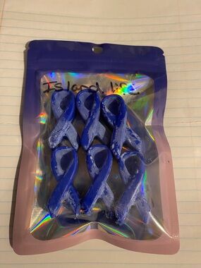 Handmade autism awareness ribbons island life wax melts